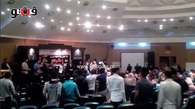 طلاب حلوان يشاركون بشرى غناء «كلنا عايزين صورة» (فيديو)