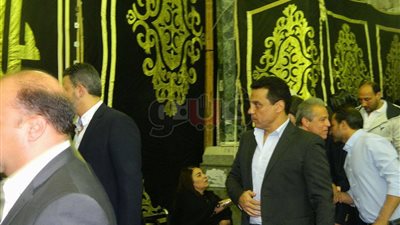 البدري وعبد الحفيظ يقدمان واجب العزاء بوالدة لهيطة