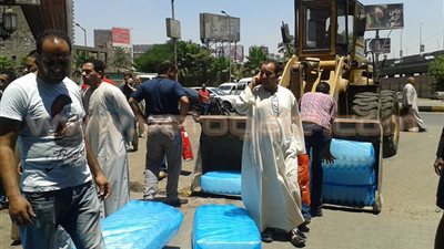 بالصور.. حملات لرفع الإشغالات بـ«جنوب الجيزة»