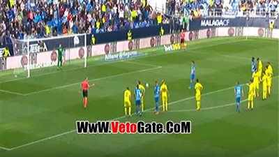 مالاجا يفوز على فياريال بهدف في الدوري الإسباني (فيديو)