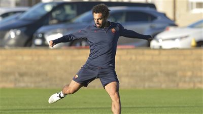 بالصور.. صلاح يختتم تدريباته مع روما استعدادا لمواجهة إمبولي