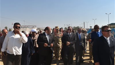 محافظ الفيوم يشهد التدريب العملي المشترك لمجابهة الأزمات (صور)