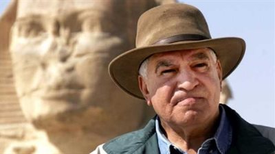 زاهي حواس يلتقي بالأطفال محبي الفراعنة أمام هرم خوفو الإثنين المقبل