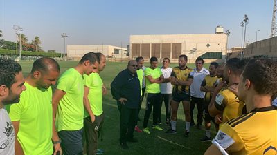 انطلاق فترة الإعداد للفريق الأول بالمقاولون (صور)