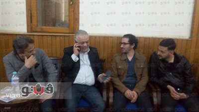 بالفيديو والصور.. مشاهير الوسط الفني في عزاء المخرج عادل صادق