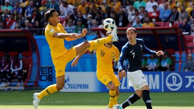 التعادل السلبي مصير الشوط الأول بموقعة فرنسا وأستراليا بكأس العالم