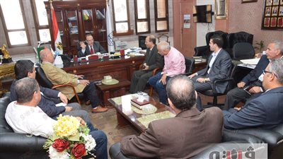 لجنة من الإنتاج الحربي والإسكان تقيم مشروع «صرف البساتين» ببني سويف