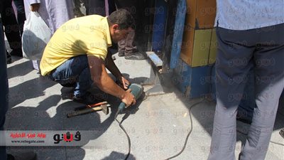 بالصور.. انتهاء تمشيط محطة مترو 