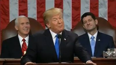 ترامب: نسبة البطالة انخفضت إلى أدنى معدلاتها منذ 45 عاما في أمريكا