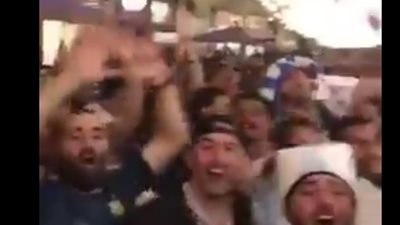 الجماهير الأرجنتينية تشير بالسباعية الشهيرة أمام البرازيل (فيديو)