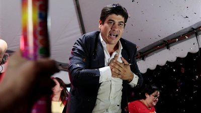 كارلوس الفارادو رئيسا لكوستاريكا