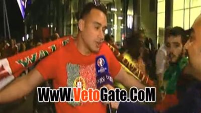 بالفيديو.. فرحة مشجع مصري بصعود البرتغال لنهائى اليورو