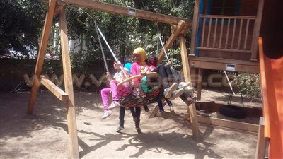 بالصور.. العائلات تحتفل بـ«شم النسيم» في جنينة الأسماك