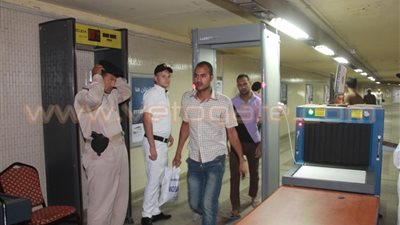 تعزيزات أمنية بمترو 