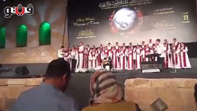 «ترانيم قبطية» تقدم رسالة سلام تحت قبة القلعة في مهرجان سماع (فيديو)