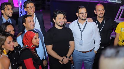 مصطفى حجاج يتألق في حفل الغردقة (صور)