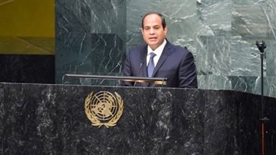 السيسي: نحتاج استراتيجية دولية لمكافحة الإرهاب والتعامل مع مموليه