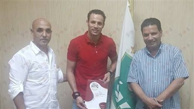 بالصور.. إعارة حسام باولو للاتحاد السكندري رسميا