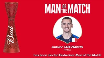 جريزمان أفضل لاعب في مباراة فرنسا وأستراليا