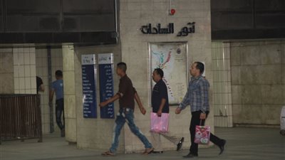 بالفيديو والصور.. تشغيل محطة «مترو السادات» بعد غلقها 5 أيام