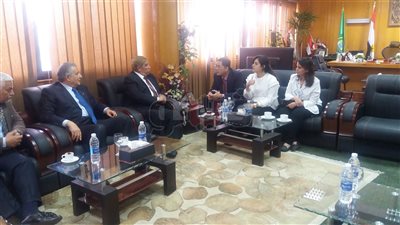 سفير فيتنام بالقاهرة يصل الإسماعيلية (صور)