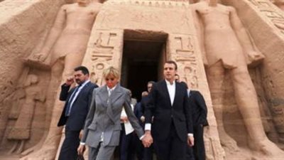 مرشدة سياحية تكشف تفاصيل زيارة زوجة الرئيس الفرنسي للمعالم الأثرية