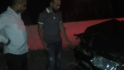 شلل مروري بكوبري الألمان وسط الإسكندرية بسبب اصطدام 9 سيارات (صور)