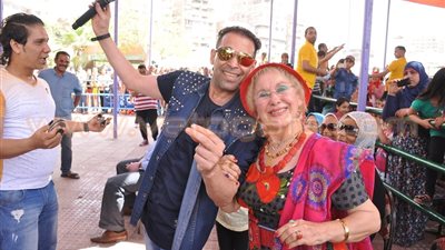 بالصور.. سعد الصغير يشعل حفل نادي الشمس في شم النسيم