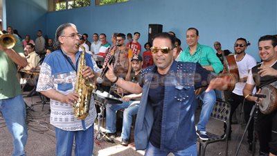 بالصور.. الظهور الأول لسعد الصغير بعد أزمته مع الراقصة شمس