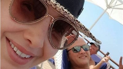 نانسي عجرم تقضي إجازتها الصيفية مع زوجها