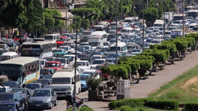 شلل مروري بـ