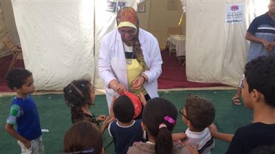 بالصور.. مستشفى سعاد كفافي الجامعي تنظم قافلة طبية في البحر الأحمر