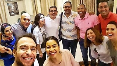«عزومة إفطار» لحسام حبيب والهام وجدي في منزل شيرين