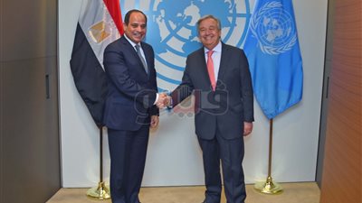 تفاصيل ثالث يوم عمل في نيويورك.. السيسي يلتقي زعماء فلسطين وقبرص والأردن.. يؤكد دعم مصر لجهود أمين عام الأمم المتحدة.. يلقي كلمة تاريخية.. يجرى حوارا مع قناة أمريكية.. ويبحث تعزيز التعاون مع «بوي