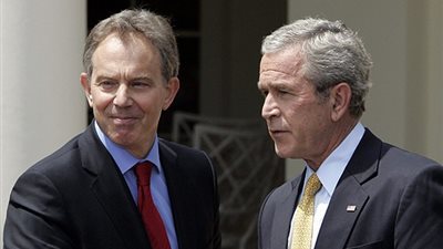 حمدين صباحي يطالب بمحاكمة «بلير» و«بوش» كمجرمي حرب