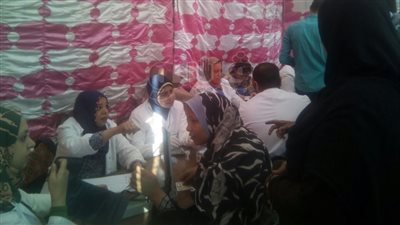 بالصور.. حملات طبية لفحص مرضى «فيروس سي» بأسيوط