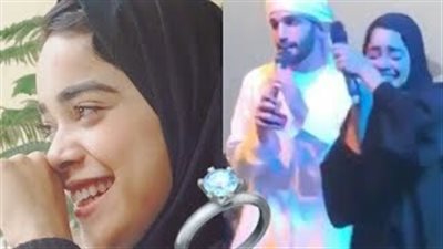 رد فعل إعلامية فاجأها زميلها بطلب الزواج على خشبة المسرح (فيديو)