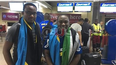 اتحاد الكرة بتنزانيا يصل مطار القاهرة لمؤازرة منتخب بلادهم بأمم أفريقيا