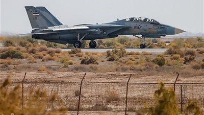 بالفيديو.. مقاتلات «إف 14» الأمريكية في مناورات الجيش الإيراني