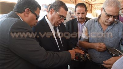 بالصور.. محافظ الفيوم: لجان تفتيشية لضبط الأسواق