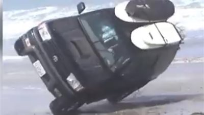 بالفيديو.. أطرف حوادث السيارات