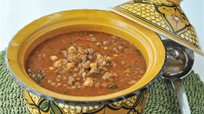 شوربة الحريرة مع