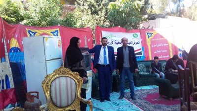 أثاث منزلي لـ60 أسرة من الأولى بالرعاية في الشرقية (صور)