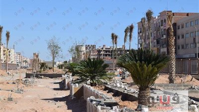 محافظ البحر الأحمر يكلف بسرعة الانتهاء من أعمال ممشى شارع النصر