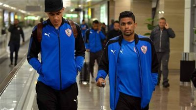 بعثة الزمالك تصل القاهرة بعد التعادل أمام زيسكو