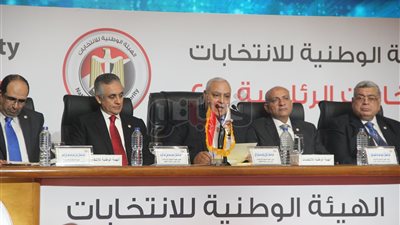 بدء مؤتمر إعلان نتيجة الانتخابات الرئاسية 2018