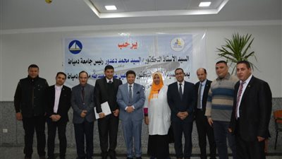 تخصيص جزء من المحاضرات بجامعة دمياط للتوعية بالمشاركة في الانتخابات