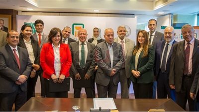 بروتوكول تعاون بين البنك الأهلي المصري ووزارة الزراعة وشركة أرض الخير