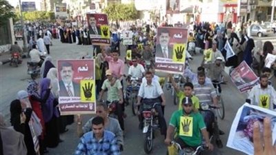 الأهالي يفرقون مسيرات إرهابيي الإخوان بـ«الشرقية»