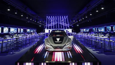 نيسان تنقل مشجعي دوري أبطال أوروبا بـ 363 سيارة كهربائية (صور)